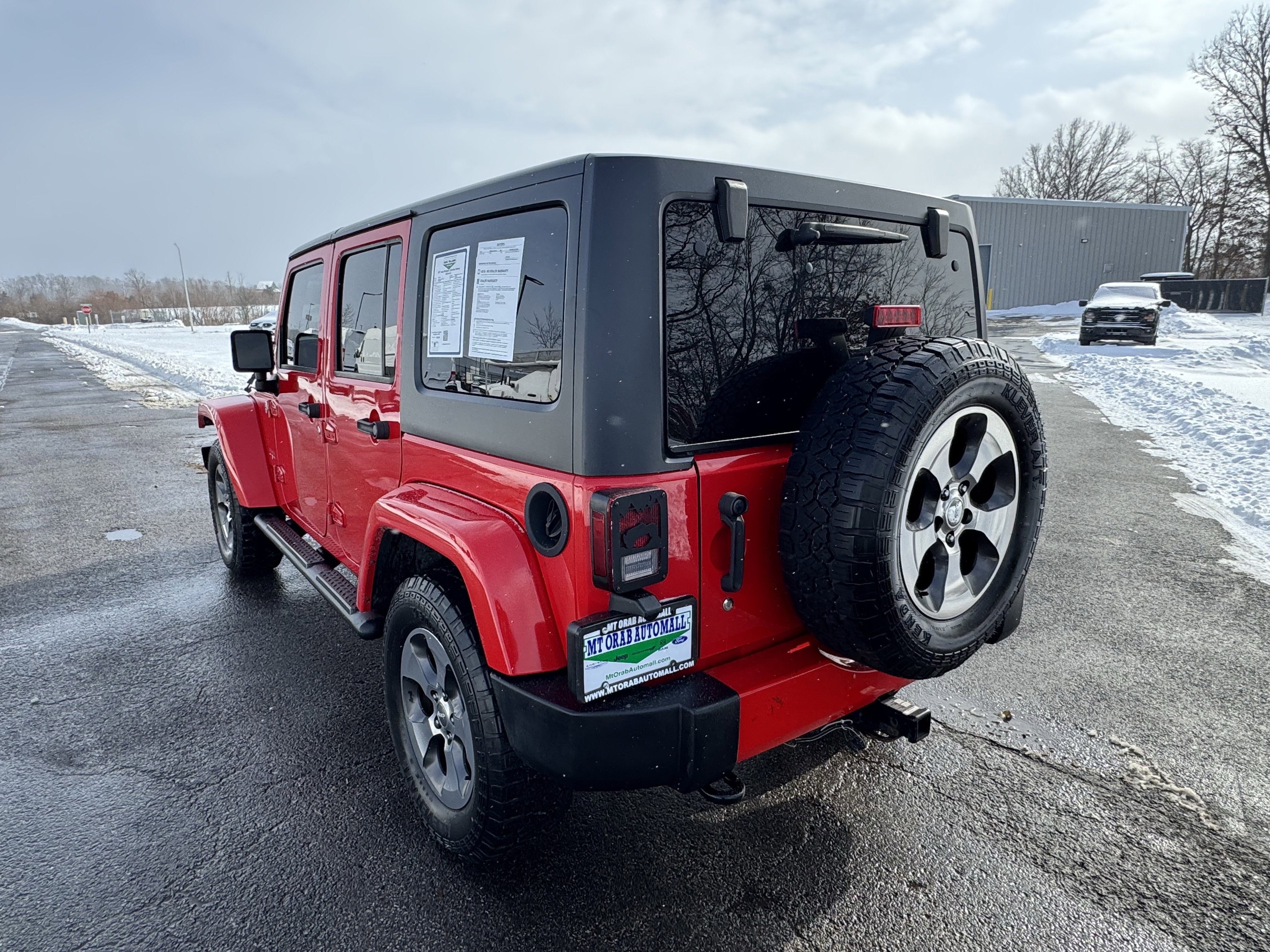 2017 Jeep Wrangler Unlimited Sahara