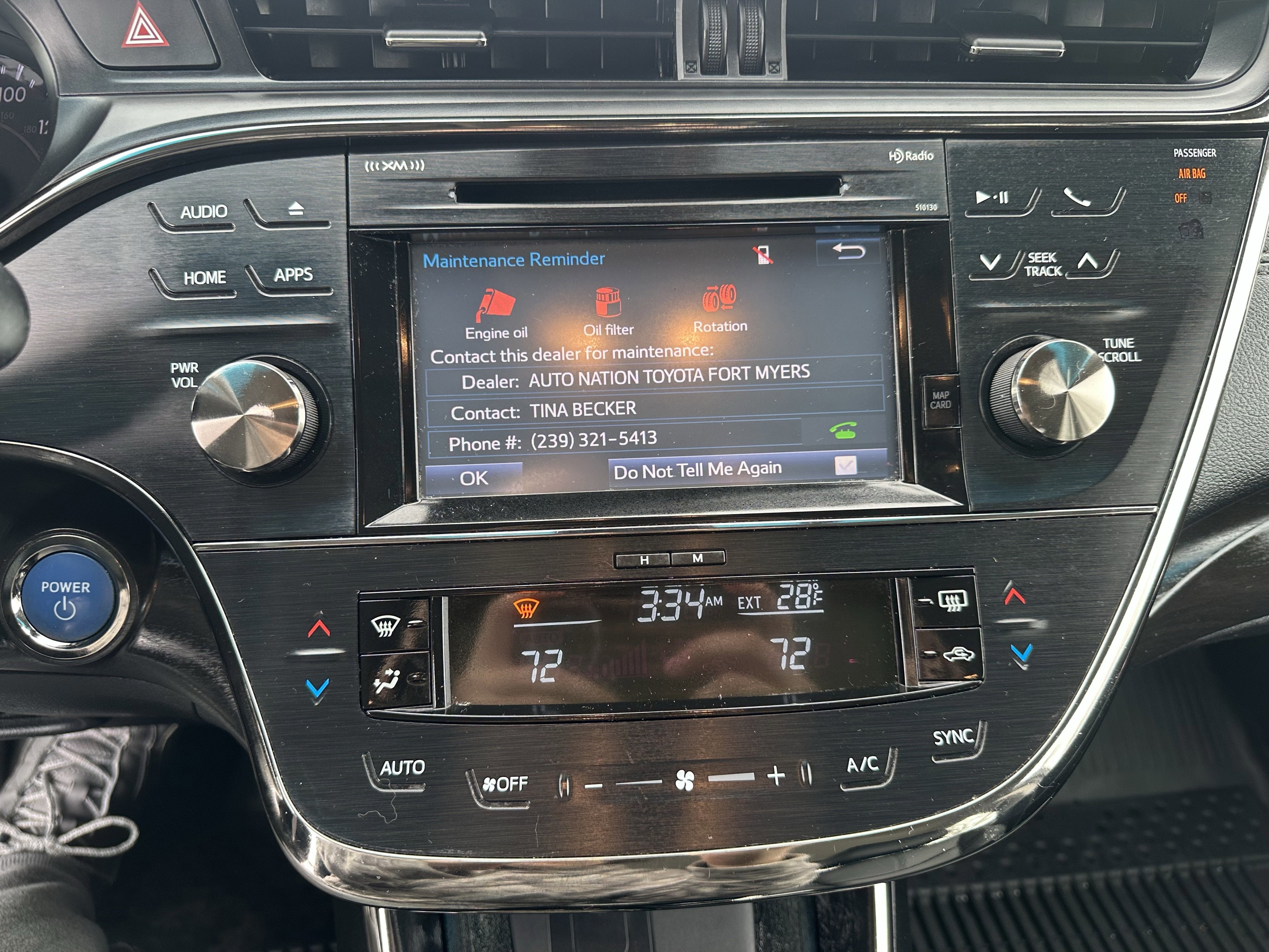 2018 Toyota Avalon Hybrid XLE Premium