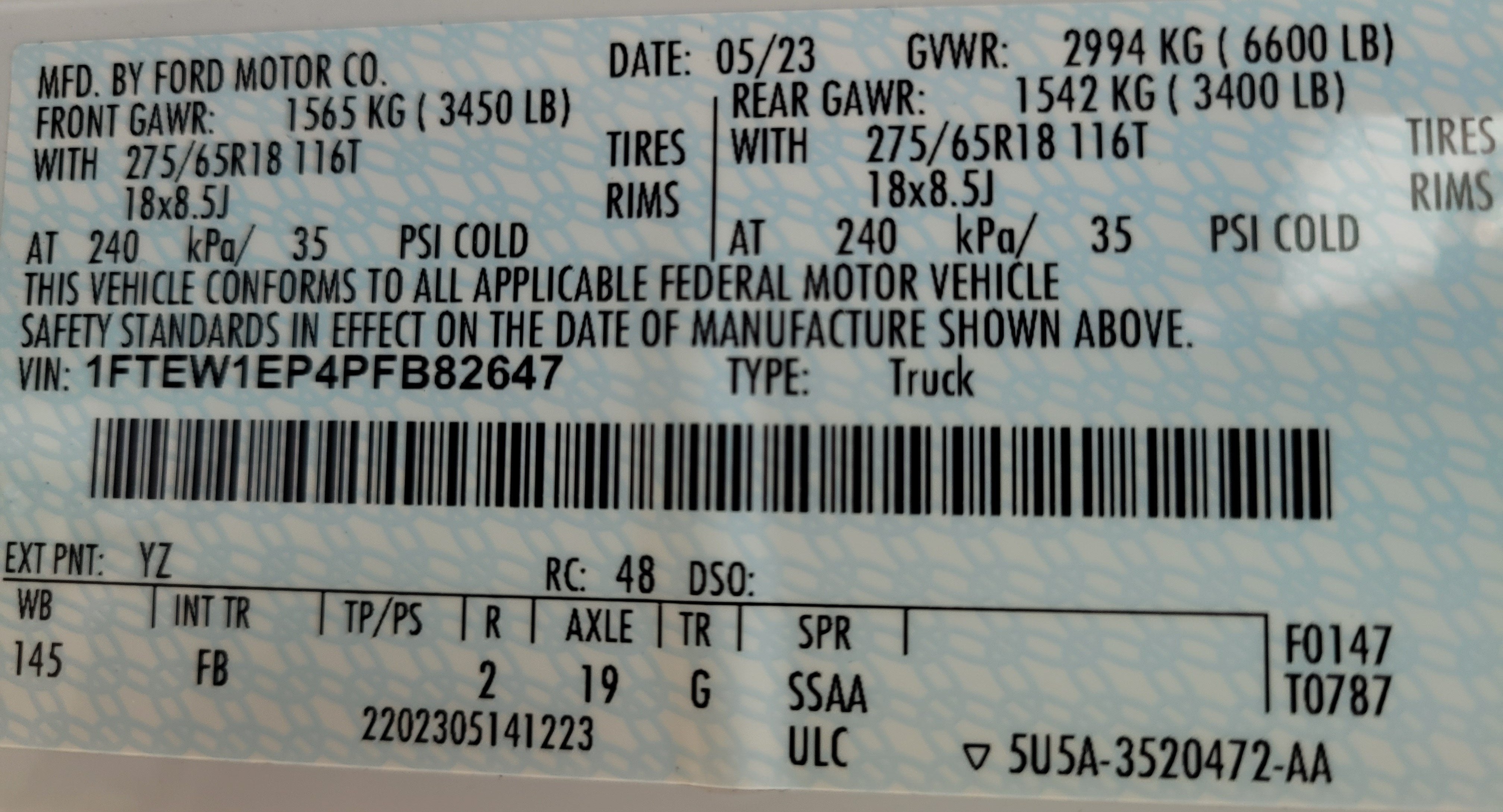2023 Ford F-150 XLT