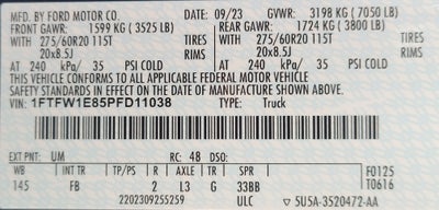 2023 Ford F-150 XLT