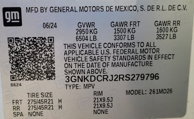 2024 Chevrolet Blazer EV RS