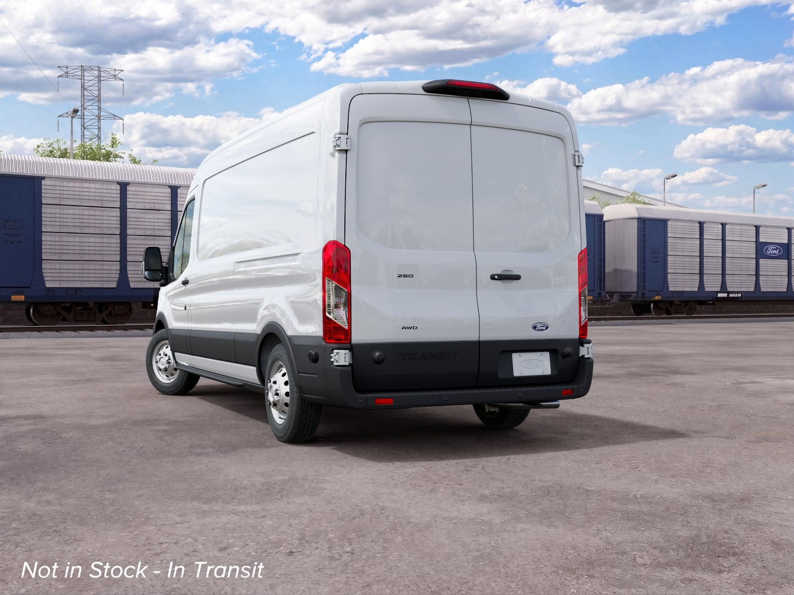 2027 Ford Transit Cargo Van T-250 148" Med Rf 9150 GVWR AWD