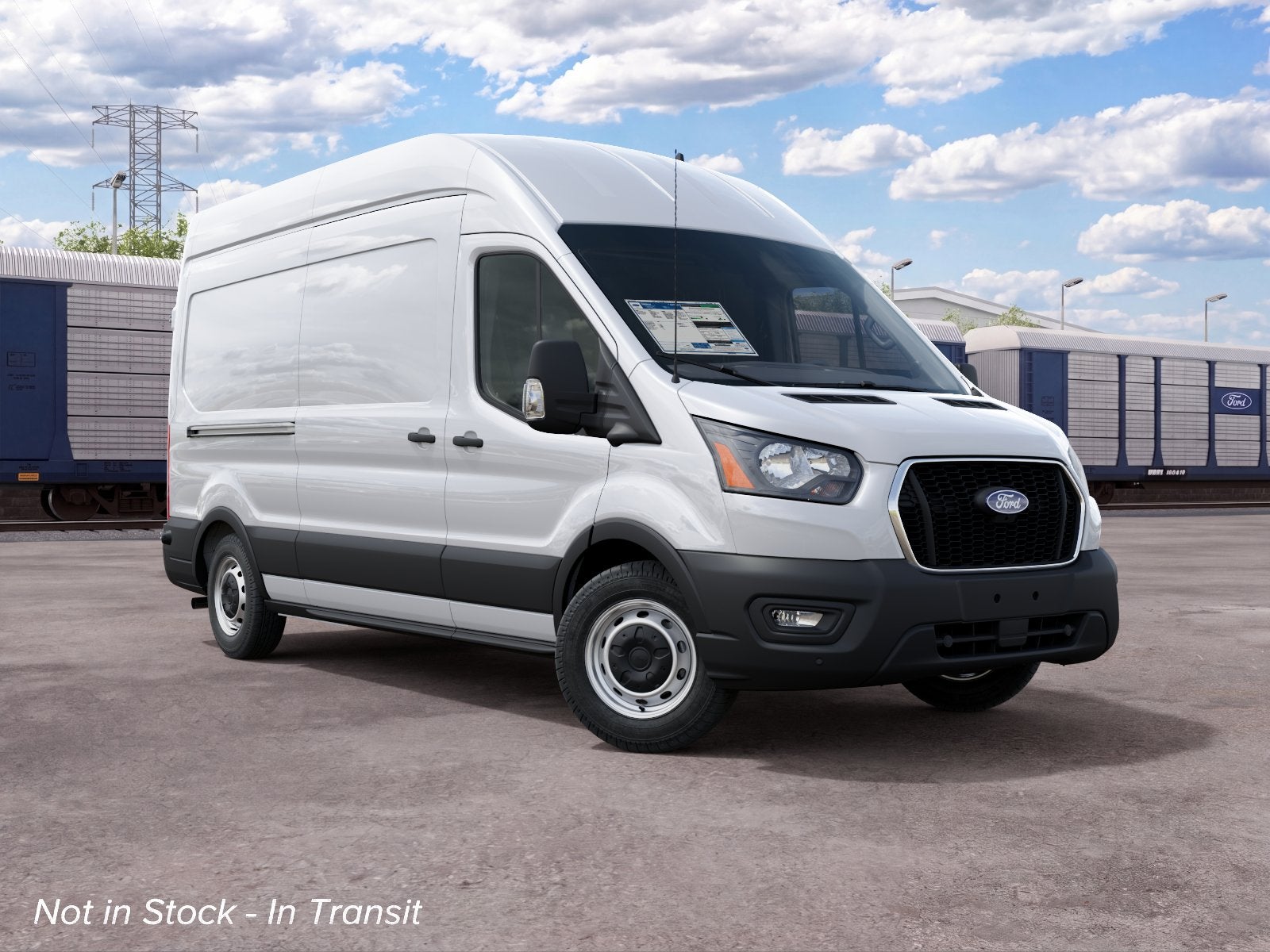 2027 Ford Transit Cargo Van T-350 148" Hi Rf 9500 GVWR RWD