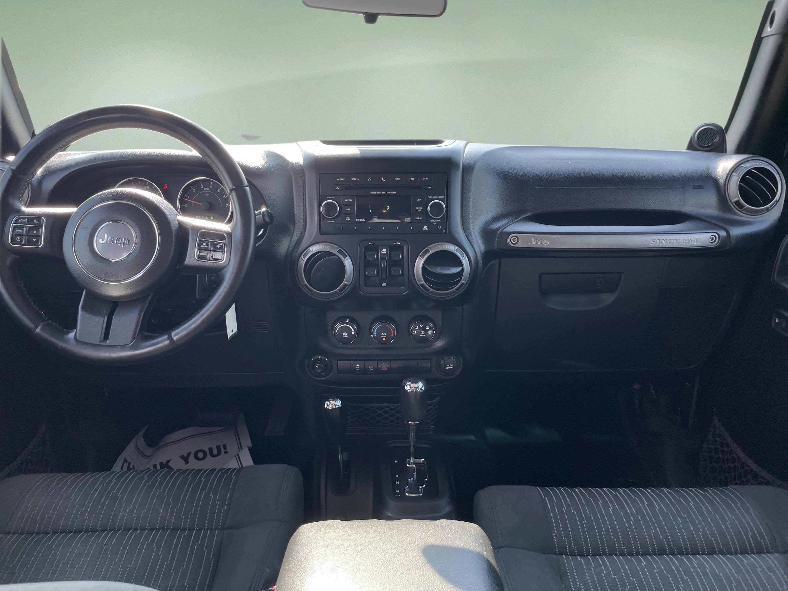 2012 Jeep Wrangler Unlimited Sport